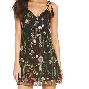 Ali & Jay Treat Yourself Embroidered Minidress